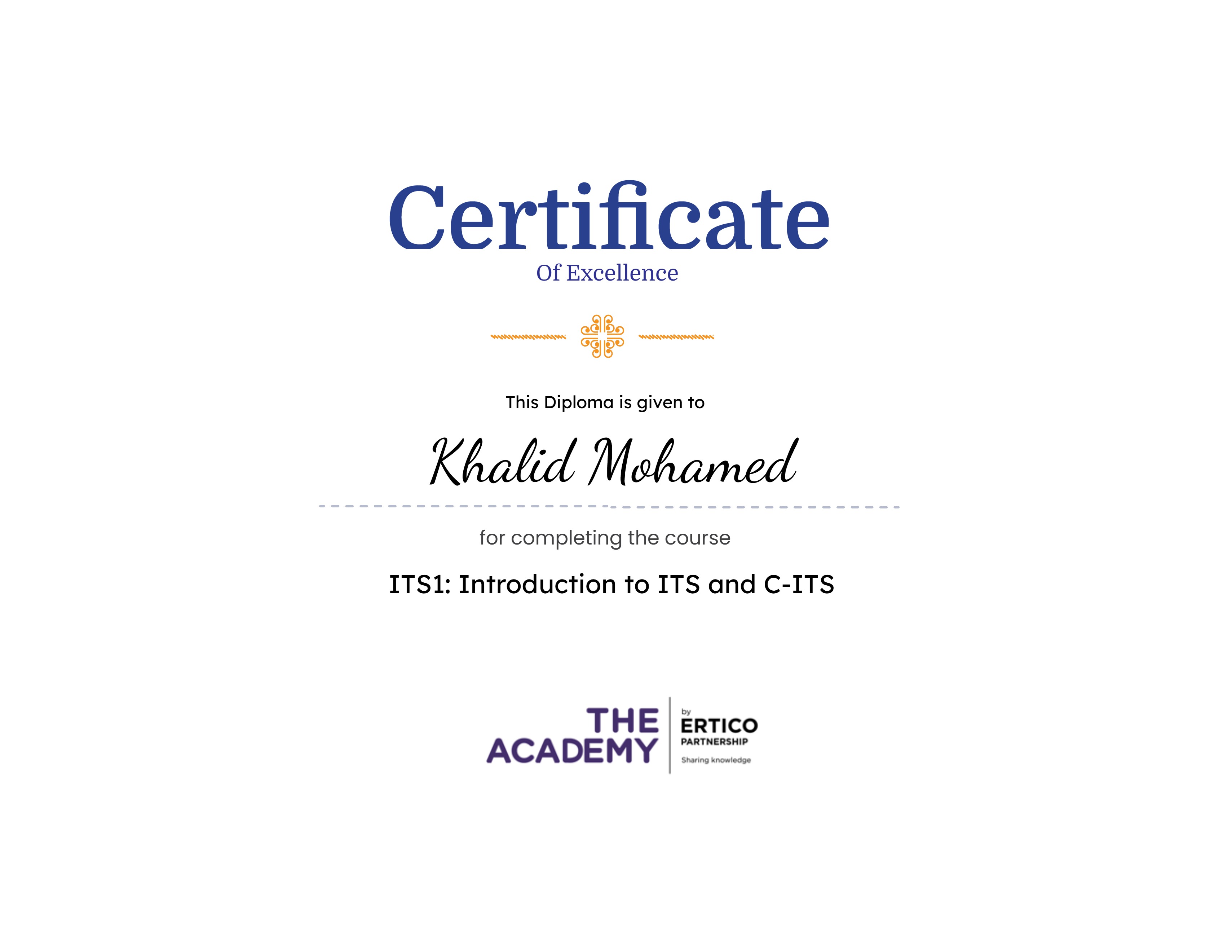 ITS1: Introduction to ITS and C-ITS